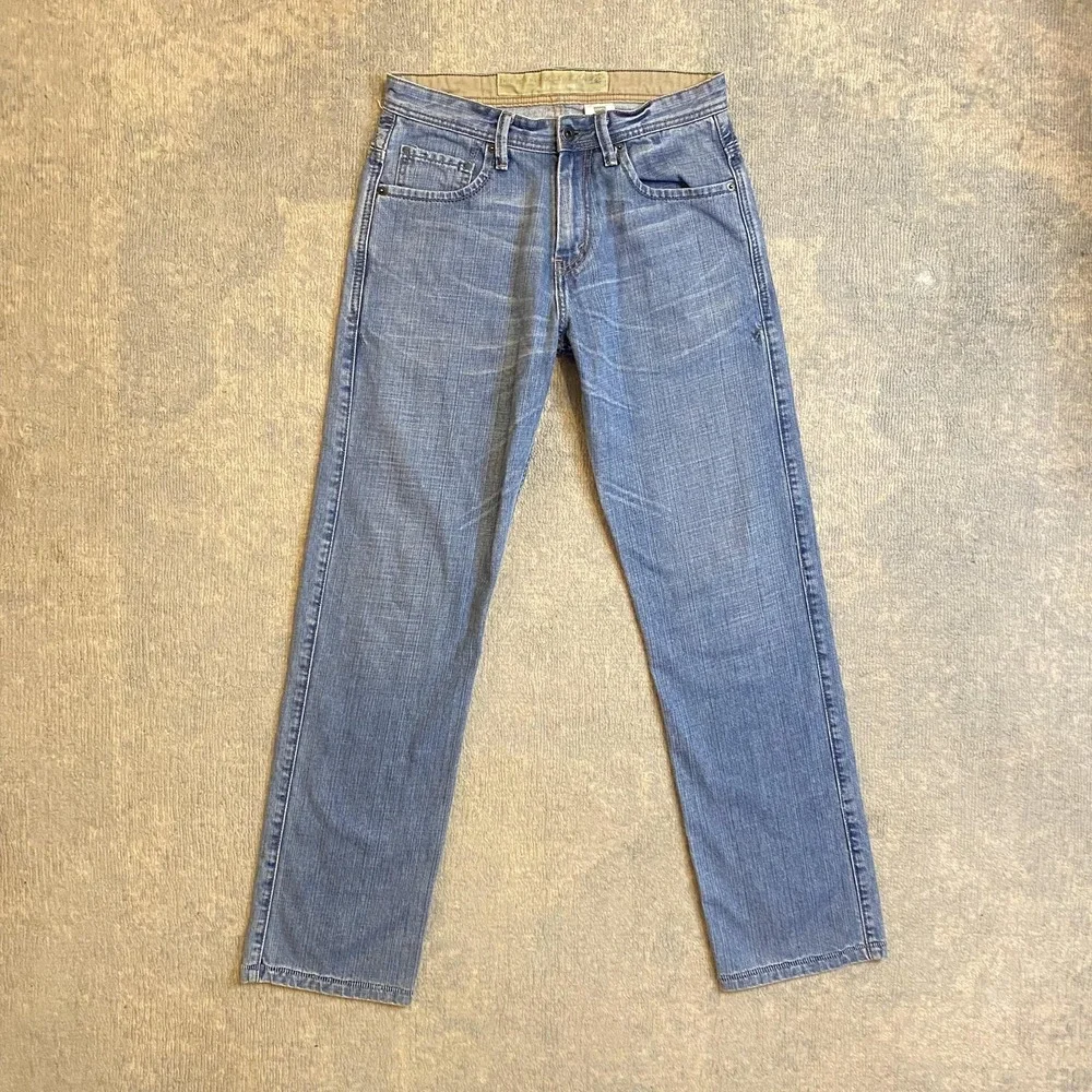 Vintage Levis 539 Straight Jeans Mens 29x32 Blue Medium Wash Denim Pants Cotton